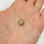 Load image into Gallery viewer, DC832. Diamond & Sterling Silver Rhombus Shape Bead