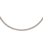 Load image into Gallery viewer, NFR71363. 14K Solid Gold Diamond Tennis Necklace