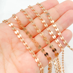 Load image into Gallery viewer, 957RGF. Rose Gold Filled Disc Chain