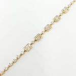 Load image into Gallery viewer, BFN61167. 14K Solid Gold Diamond Bracelet