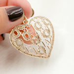 Load image into Gallery viewer, Diamond Sterling Silver Heart Love Pendant