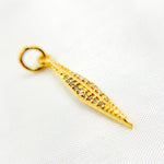 Load image into Gallery viewer, DC872. Diamond Sterling Silver Leaf Pendant