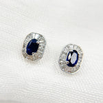 Load image into Gallery viewer, 14K Solid Gold Diamond and Gemstone Earrings