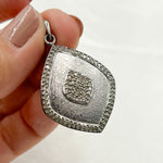 Load image into Gallery viewer, DP352. Diamond Sterling Silver Fancy Shape Pendant