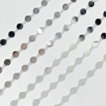 Load image into Gallery viewer, BUy Now Silver Disc Chains