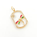 Load image into Gallery viewer, Buy Now Gold Plaque Dragon-Fly Pendant