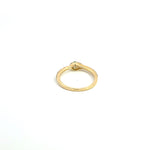 Load image into Gallery viewer, RFD17774EM. 14K Solid Gold Diamond and Emerald Snake Ring