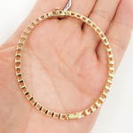 Load image into Gallery viewer, KG102. 14K Solid Gold Diamonds Bangle