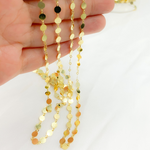 Load image into Gallery viewer, Sterling Silver Flat Disc Chains