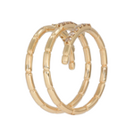 Load image into Gallery viewer, 14K Solid Gold Three Rows Eternity Diamond Ring.