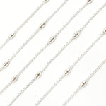 Load image into Gallery viewer, Sterling Silver Satellite Chain