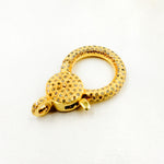 Load image into Gallery viewer, Silver Pear Shape Trigger Clasp