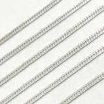 Load image into Gallery viewer, Y67SS. Sterling Silver Solid Double Curb Chain