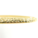 Load image into Gallery viewer, GER31. 14K Solid Gold Oval Texture Hoops