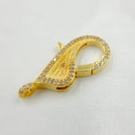 Load image into Gallery viewer, DC656. Diamond & Sterling Silver Fancy Clasp