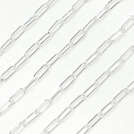 Load image into Gallery viewer, V5SS. Sterling Silver Paperclip Chain
