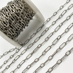 Load image into Gallery viewer, Silver Hammered Long and Short Chain