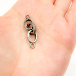 Load image into Gallery viewer, Silver Oval Link Connector