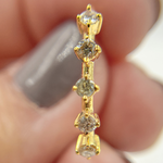 Load image into Gallery viewer, 14K Solid Gold Diamond Ring.