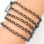 Load image into Gallery viewer, Buy Rhodium Sterling Silver Rolo Chain