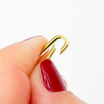 Load image into Gallery viewer, Gold-plated Sterling Silver Oval Clasp
