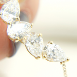 Load image into Gallery viewer, NFL70358. 14K Solid Gold Diamond Necklace
