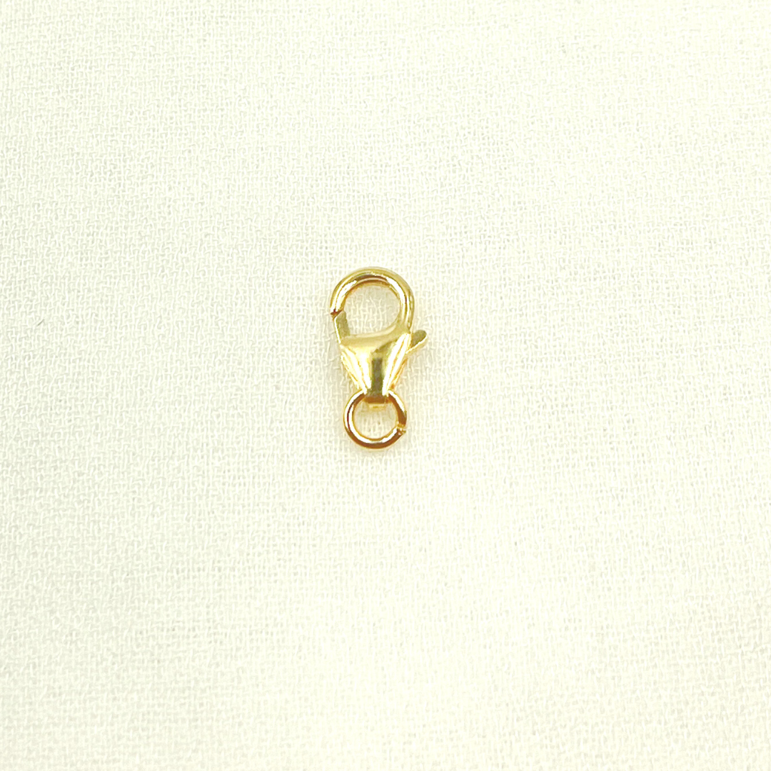 14K Solid Gold Trigger Clasp 8.2mm
