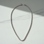 Load image into Gallery viewer, NFR71363. 14K Solid Gold Diamond Tennis Necklace