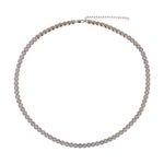 Load image into Gallery viewer, NFR72697. 14K Solid Yellow Gold Diamond Tennis Necklace