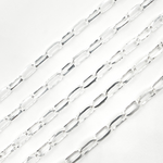 Load image into Gallery viewer, Shop Sterling Silver Rectangular Link Chain
