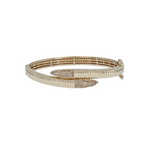Load image into Gallery viewer, BNH68515C. 14K Solid Gold Diamond Fancy Bangle