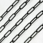 Load image into Gallery viewer, 925 Sterling Silver Matt Flat Paperclip Chains