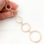 Load image into Gallery viewer, Sterling Silver Round Long Pendant