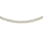 Load image into Gallery viewer, NFP71712. 14K Solid Gold Diamond Tennis Choker Necklace