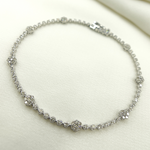Load image into Gallery viewer, TJ0015. 14k Solid Gold Diamond Bracelet