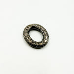 Load image into Gallery viewer, Shop Now Sterling Silver Oval Hinge Clasp