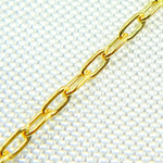 Load image into Gallery viewer, 14k Solid Yellow Gold Smooth Cable Link Chain. 025FLCL2byft
