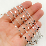 Load image into Gallery viewer, Shop Now Silver Flat Marina Chain