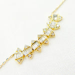Load image into Gallery viewer, NT403015. 14K Solid Gold Diamond Necklace