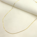 Load image into Gallery viewer, 14K Solid Gold Flat Marina Necklaces