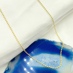 Load image into Gallery viewer, 14k Solid Yellow Gold Bead Chain