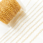 Load image into Gallery viewer, 1091GF. Gold Filled Oval Link Chain