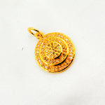 Load image into Gallery viewer, Silver Round Charm