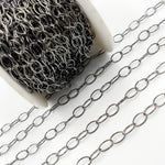 Load image into Gallery viewer, Silver Oval Link Chain