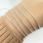 Load image into Gallery viewer, Shop Now Silver Box Chain