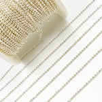 Load image into Gallery viewer, Shop Now Sterling Silver Diamond Cut Ball Chain