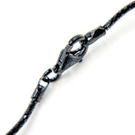 Load image into Gallery viewer, Rhodium Sterling Silver Snake Omega Necklaces