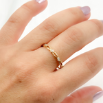 Load image into Gallery viewer, 14k Solid Gold Diamond Ring.