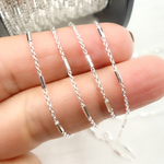 Load image into Gallery viewer, Sterling Silver Satellite Chain