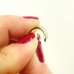 Load image into Gallery viewer, 14k Solid Gold Round Clasp. CHM056_15_14K